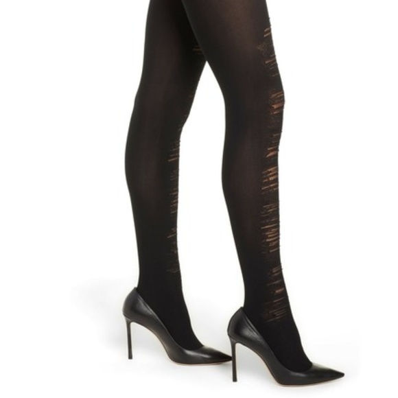 Destroyed Tummy Shaping Tights 